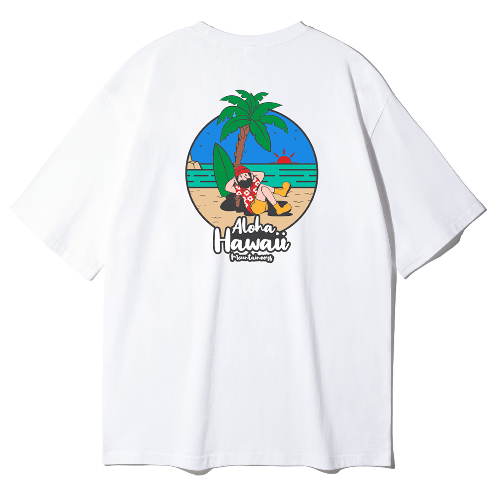 하와이 오버핏 반팔티 AST4362 (3color)
